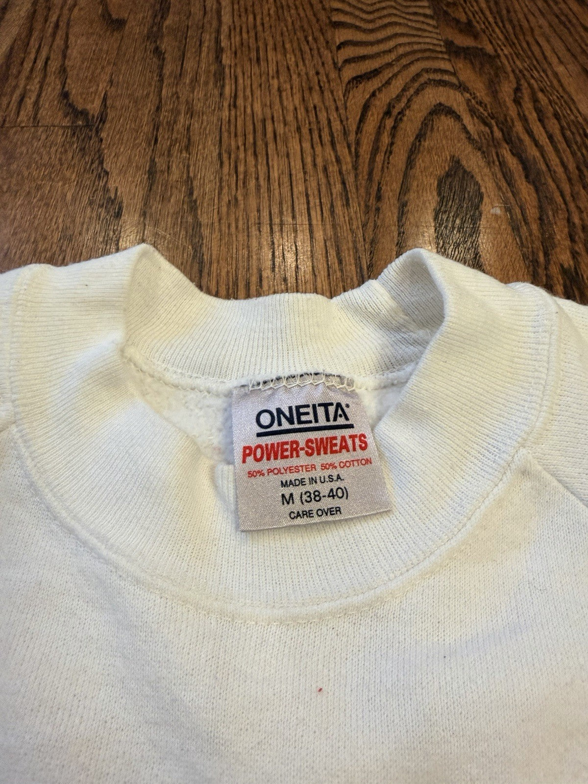 Vintage Oneita Light-Up Christmas Tree Sweatshirt M – 80s/90s Holiday Crewneck