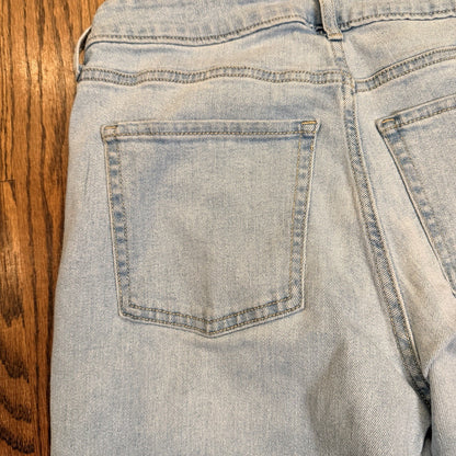 Old Navy High Rise WOW Wide Leg San Catarina Light Blue Denim Jeans Womens 6