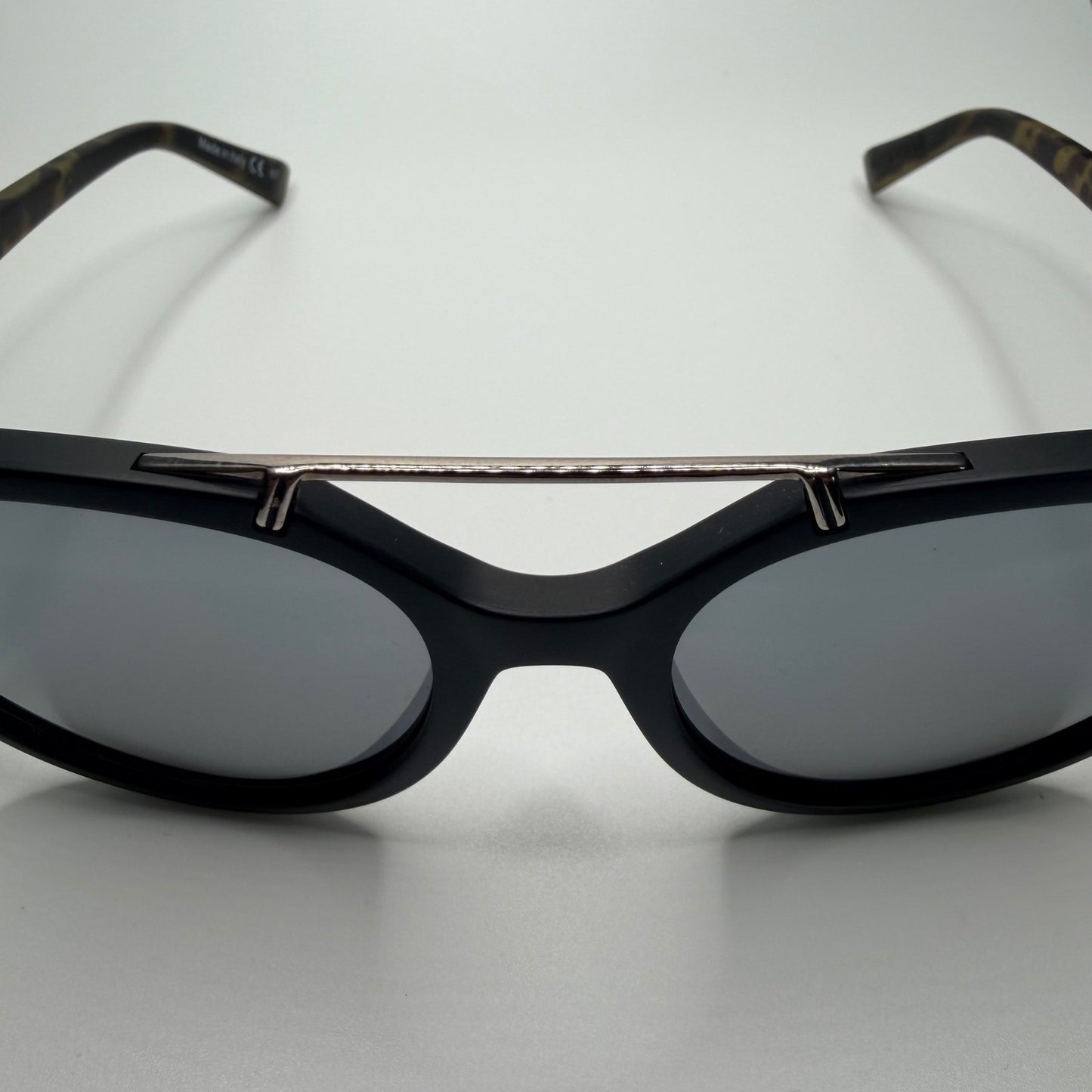 VonZipper Hitsville Sunglasses Camo Tortoise Double Bridge Matte Black Grey Lens