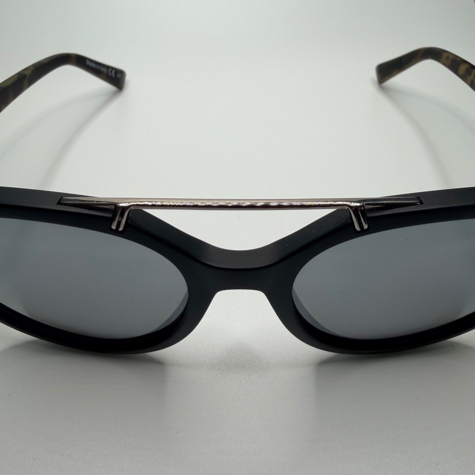 VonZipper Hitsville Sunglasses Camo Tortoise Double Bridge Matte Black Grey Lens