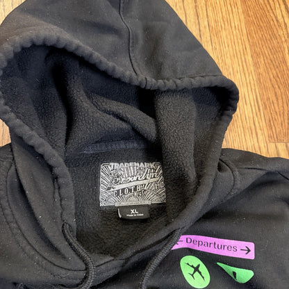 Brooklyn Cloth Worldwide Hoodie Tokyo New York Paris Size XL PreOwned Good