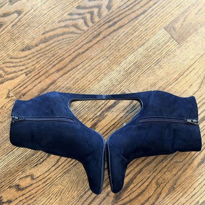 Forever 21 Stiletto 4” Heel Ankle Boots Booties Black size 7