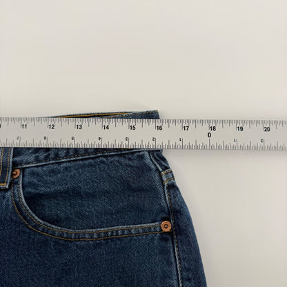 Levi's 505 Regular Fit Straight Leg Vintage 2000 Denim Jeans 34x30 Blue
