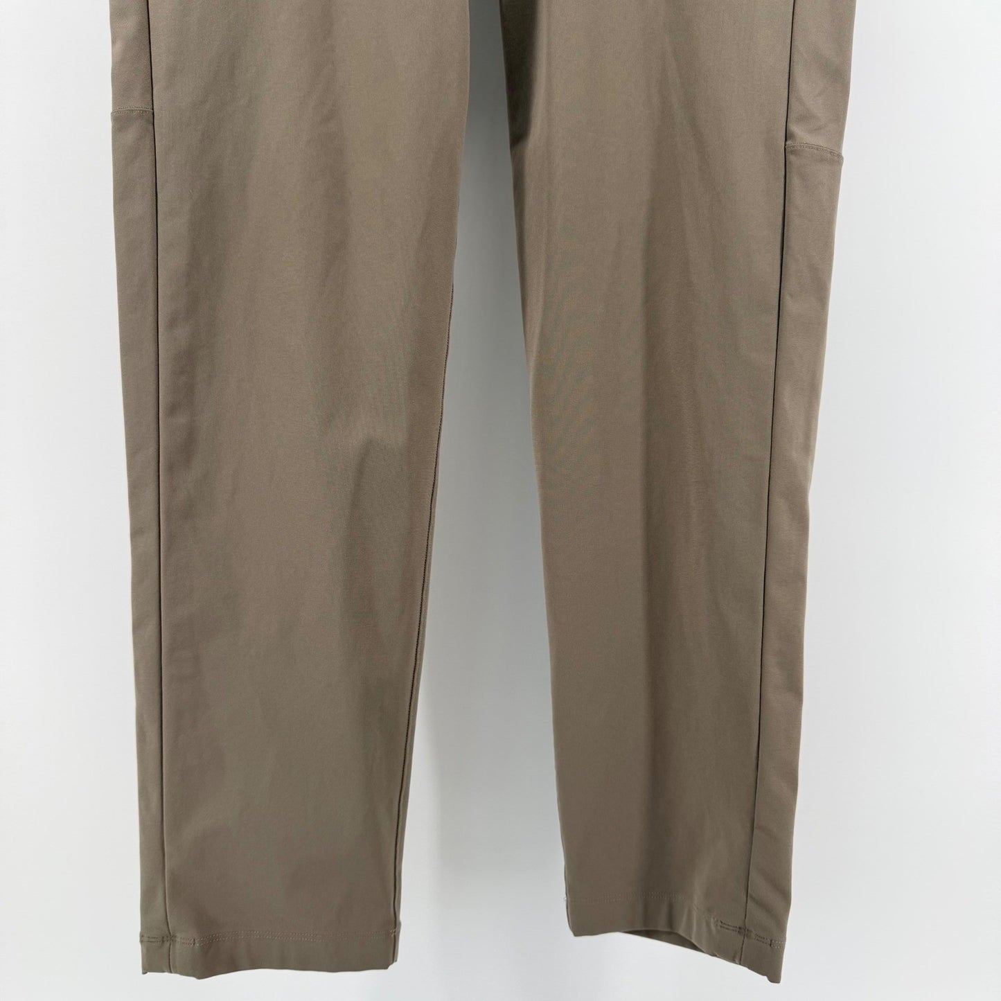 Lululemon Commission Slim Fit Pant Warpstreme Chino Golf 33x30 Artifact Khaki