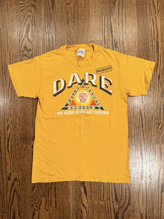 Vintage DARE To Resist Drugs Shirt Adult Port & Company 90s Selah, WA