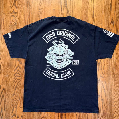 CKS Original Social Club Top Vape Chapter Graphic T-Shirt XL Black