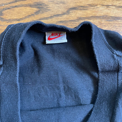 Collar/neckline tag detail of Nike/Jordan vintage tee