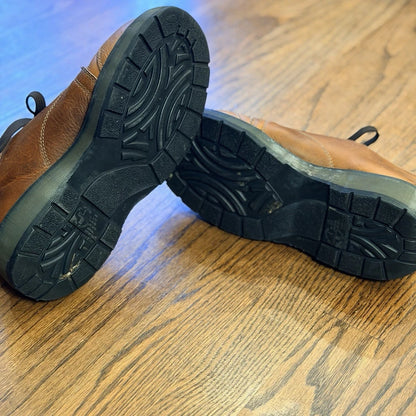 Dr. Martens 8651 Chunky Oxford Shoes Brown Leather Made in England Size 7